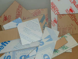 Polycarbonate/Lexan Scrap Box 45 Pounds