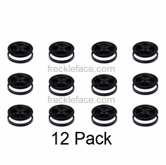 12 Pack Gamma Seal, Black Complete Including Lids, Adapter Rings, and Gaskets