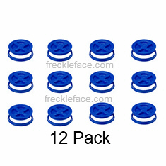 12 Pack Gamma Seal, Blue Complete Including Lids, Adapter Rings, and Gaskets
