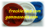 Gamma Seal 3 Color Patriot 3-Pack, 1 Red, 1 White, & 1 Blue