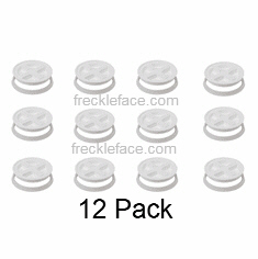 12 Pack Gamma Seal, White Complete Including Lids, Adapter Rings, and Gaskets